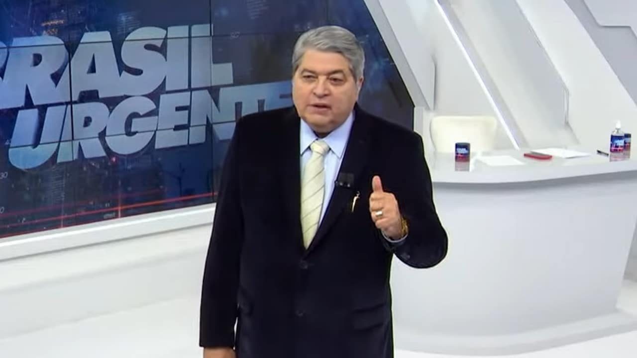 Imagem com foto do apresentador José Luiz Datena