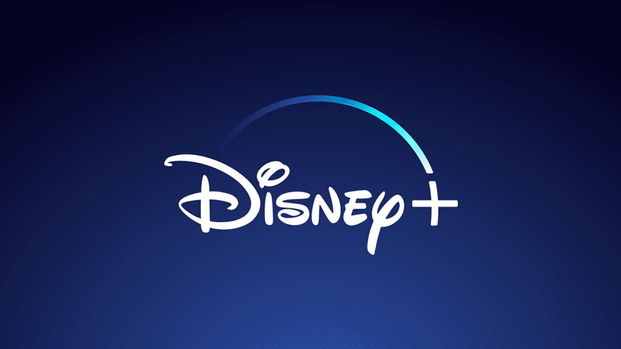 Imagem com logo da plataforma Disney+