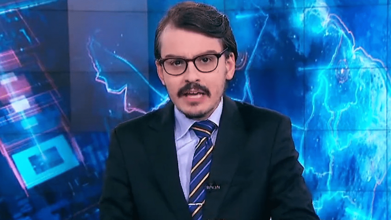 Imagem com foto de Dudu Camargo no Primeiro Impacto