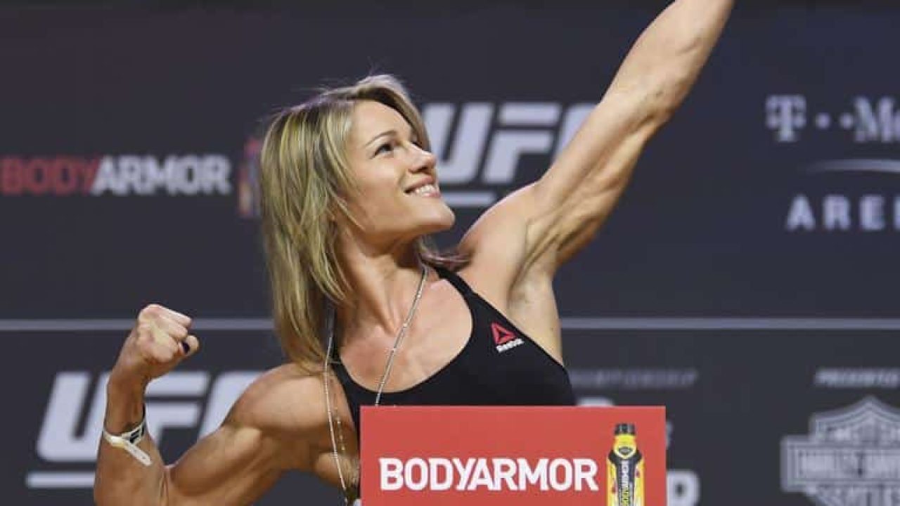 Imagem com foto da lutadora Felice Herrig