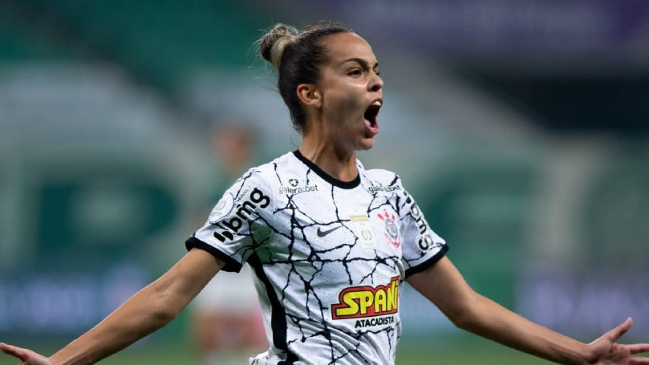 Gabi Portilho fez golaço e garantiu a vitória do Corinthians no jogo de ida da final do Brasileirão Feminino (foto: Rebeca Reis e Livia Villas Boas/Staff Images Woman/CBF)