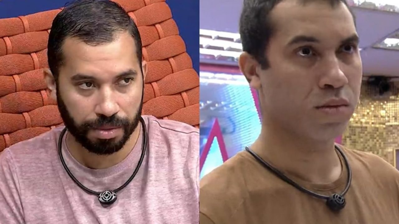 Antes e depois de Gilberto; ela mudou de visual após eliminação de Sarah (foto: Reprodução/Globo)