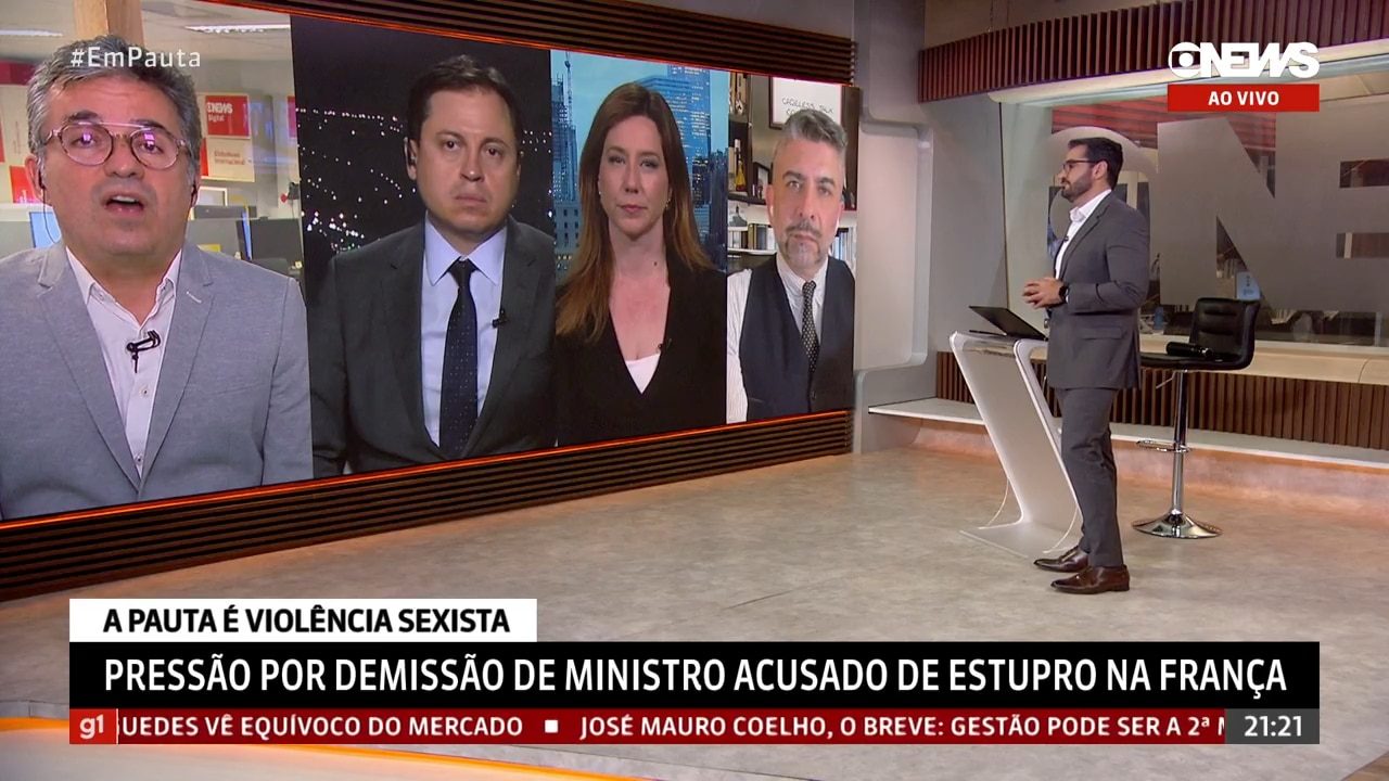 Imagem com foto do programa GloboNews Em Pauta