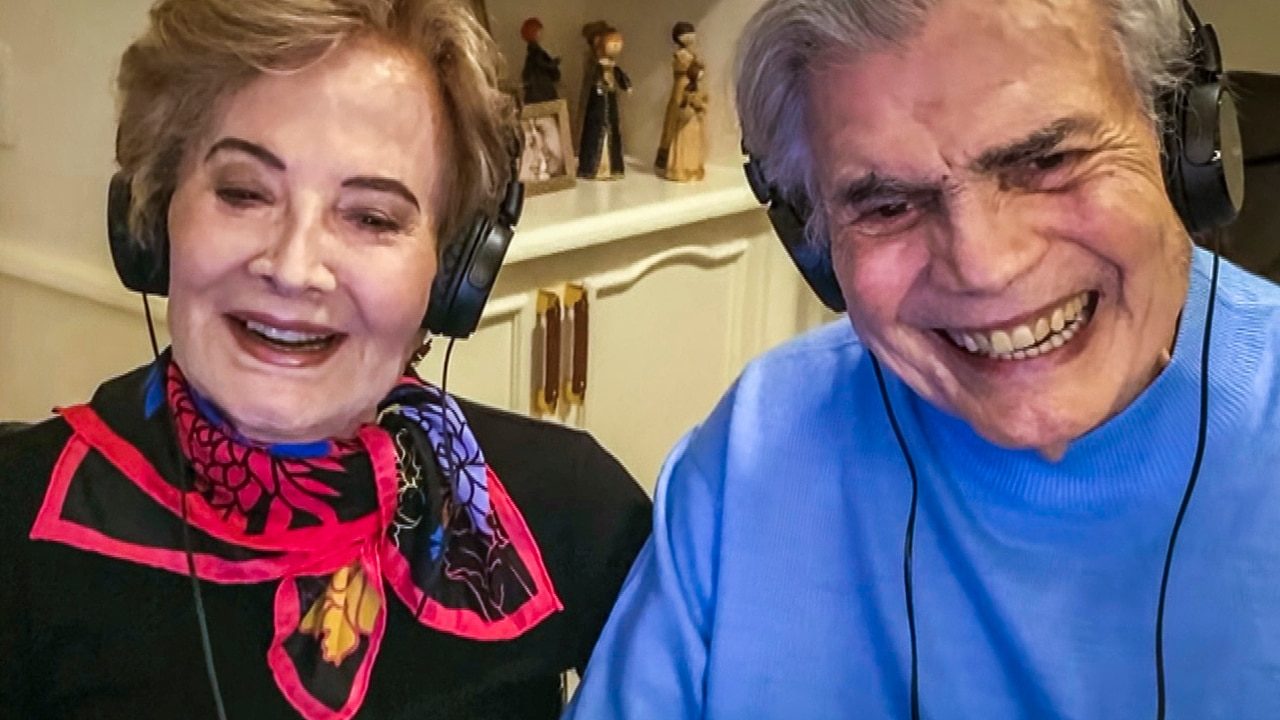 Casados há 60 anos, os atores Tarcísio Meira e Glória Menezes foram internados com Covid-19 (foto: Divulgação/Globo)