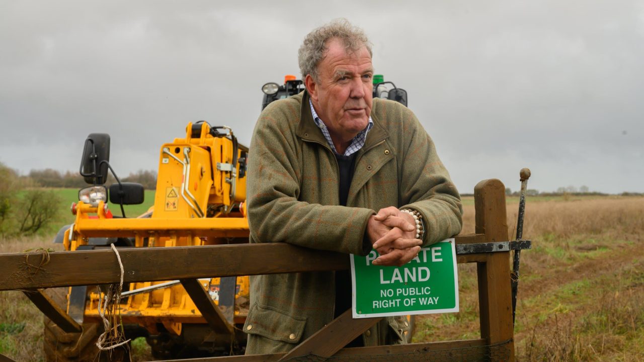 Imagem com foto do apresentador Jeremy Clarkson