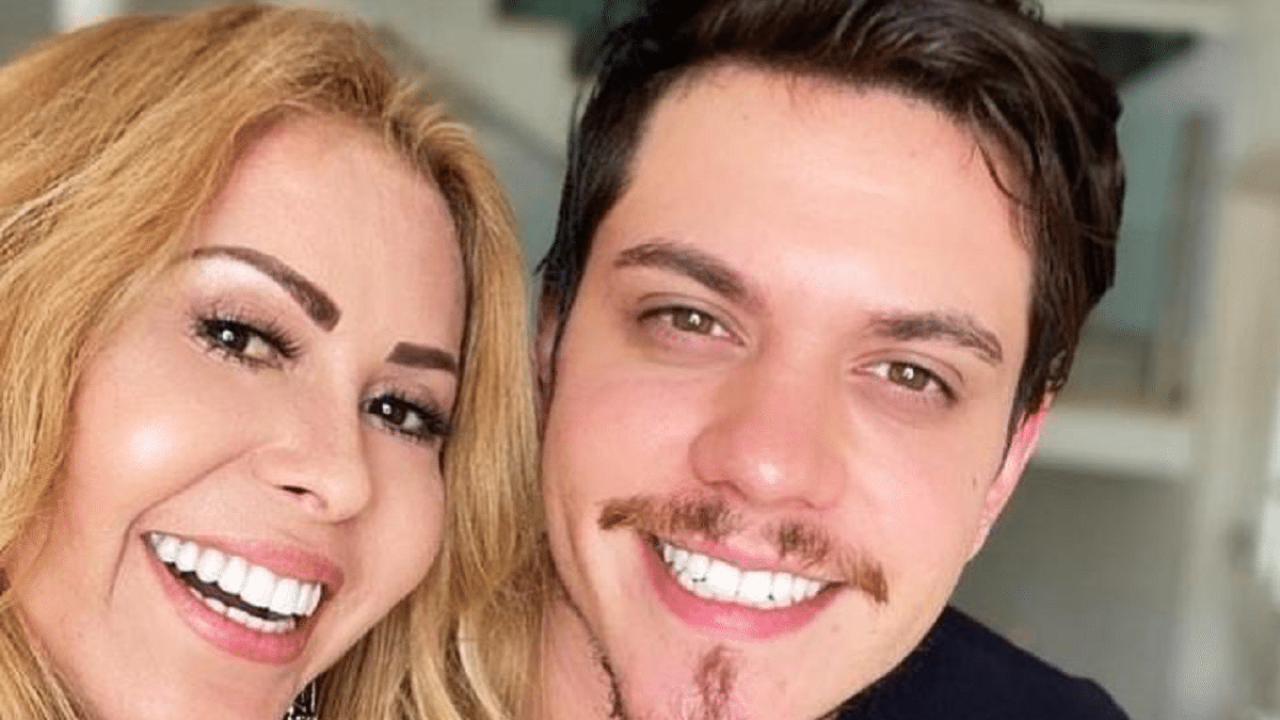 Joelma e o filho Yago Matos (foto: Reprodução)