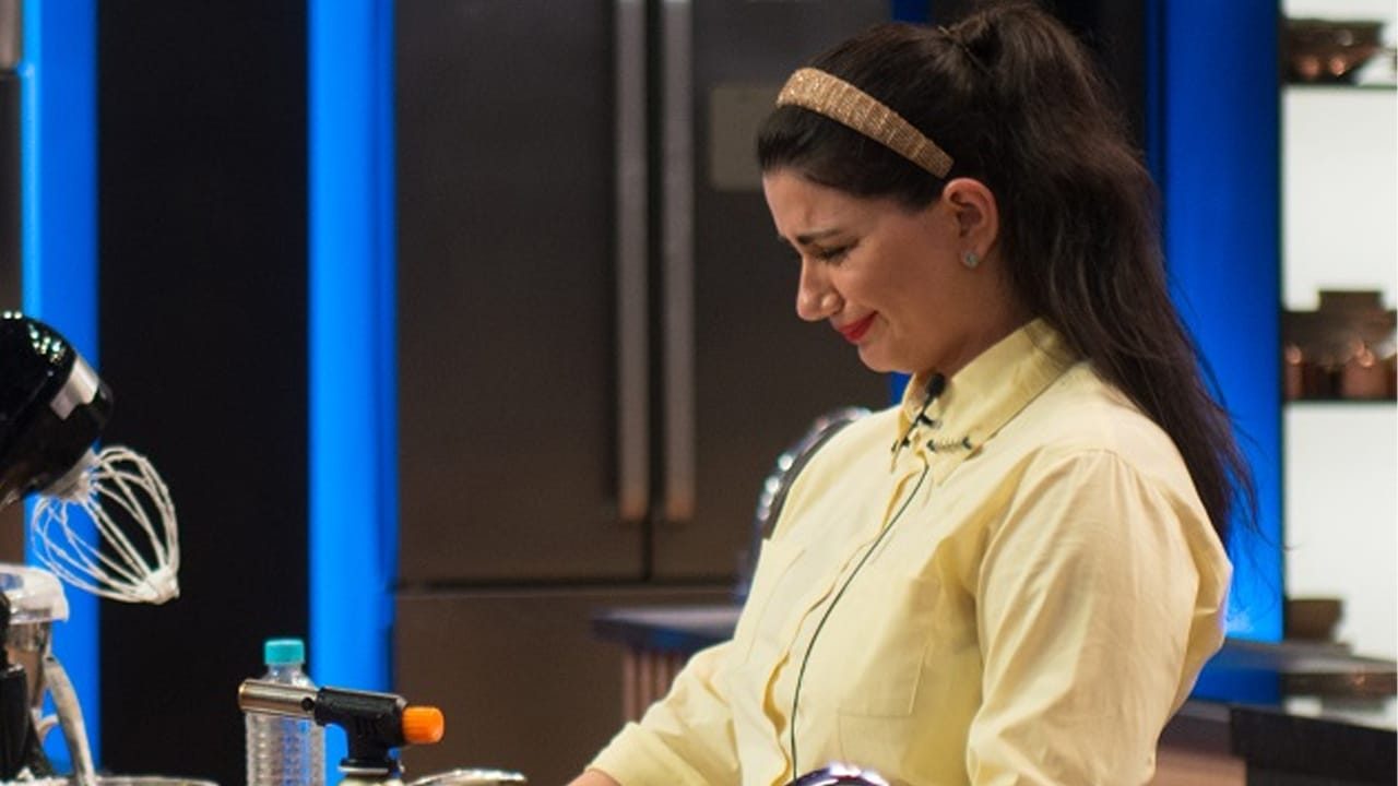 Juliana ficou decepcionada com decisão dos companheiros de MasterChef Brasil; reality bateu recorde nesta terça (24) (foto: Band/Carlos Reinis)