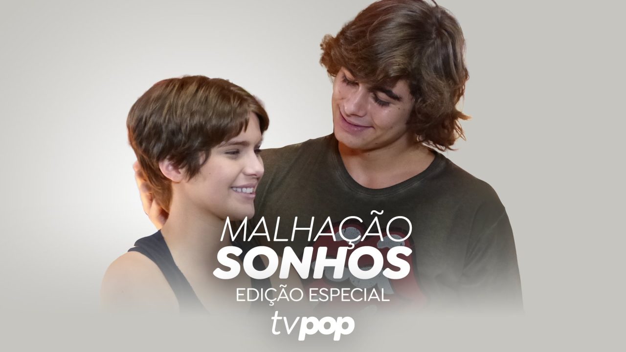 Imagem com foto dos atores Isabella Santoni e Rafa Vitti