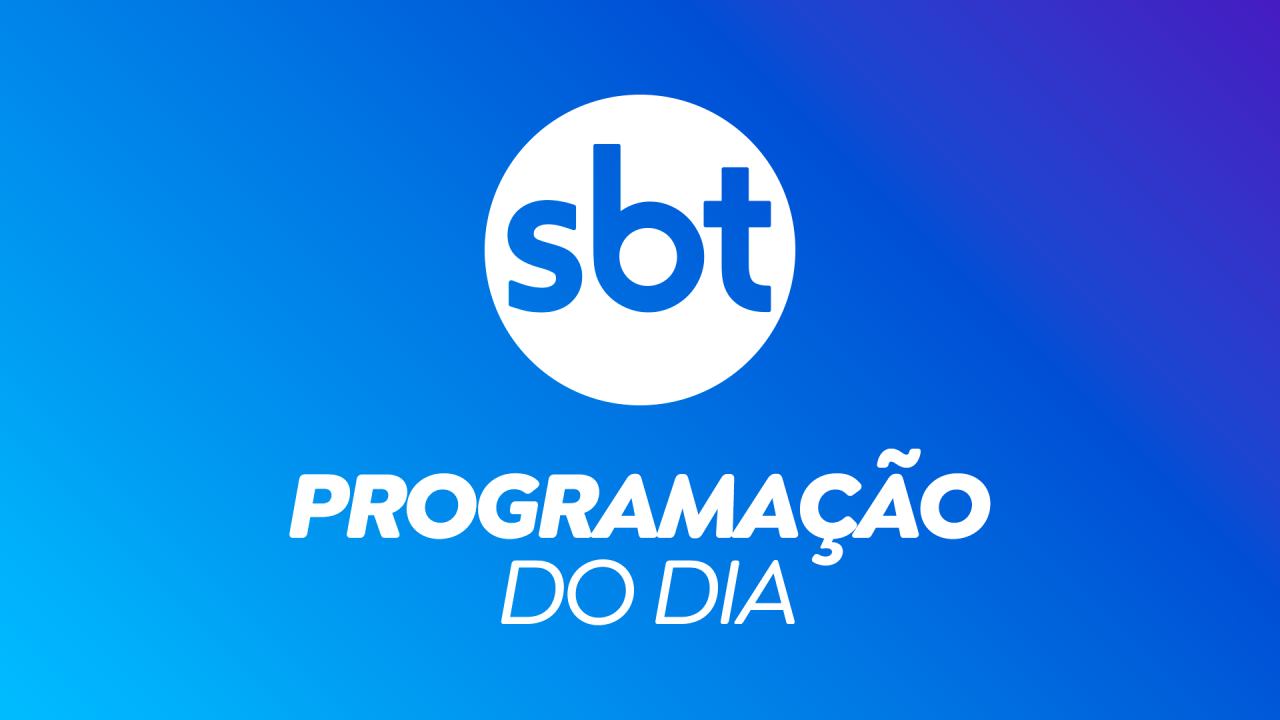 Arte ilustrativa da programação do SBT