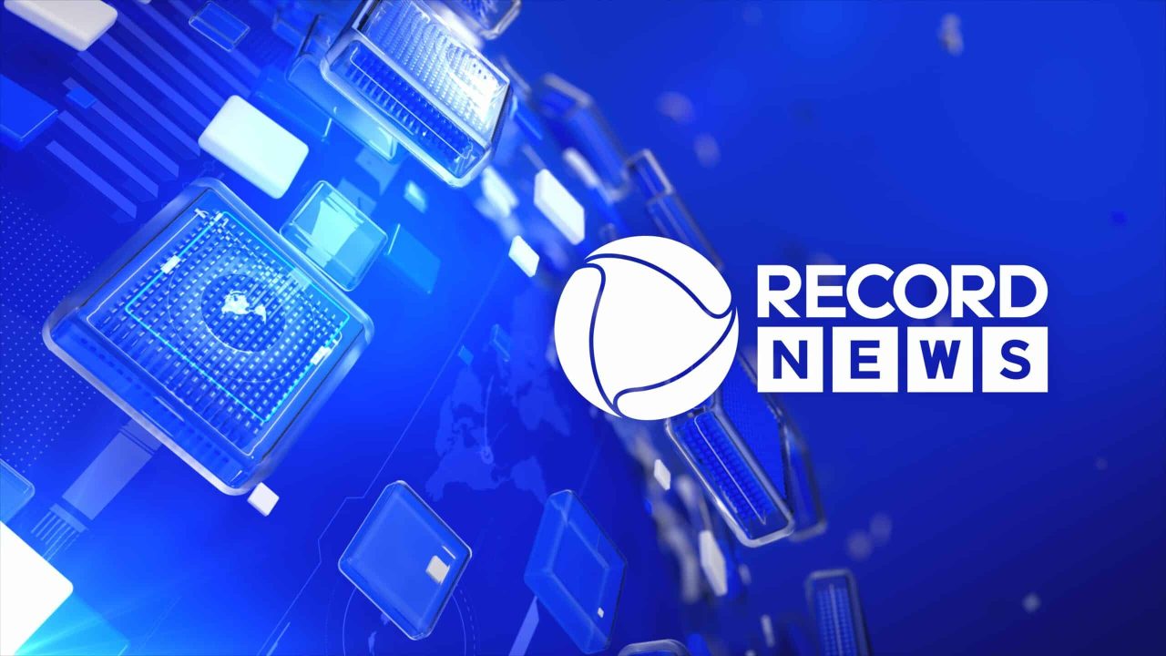 Imagem com foto da nova vinheta da Record News