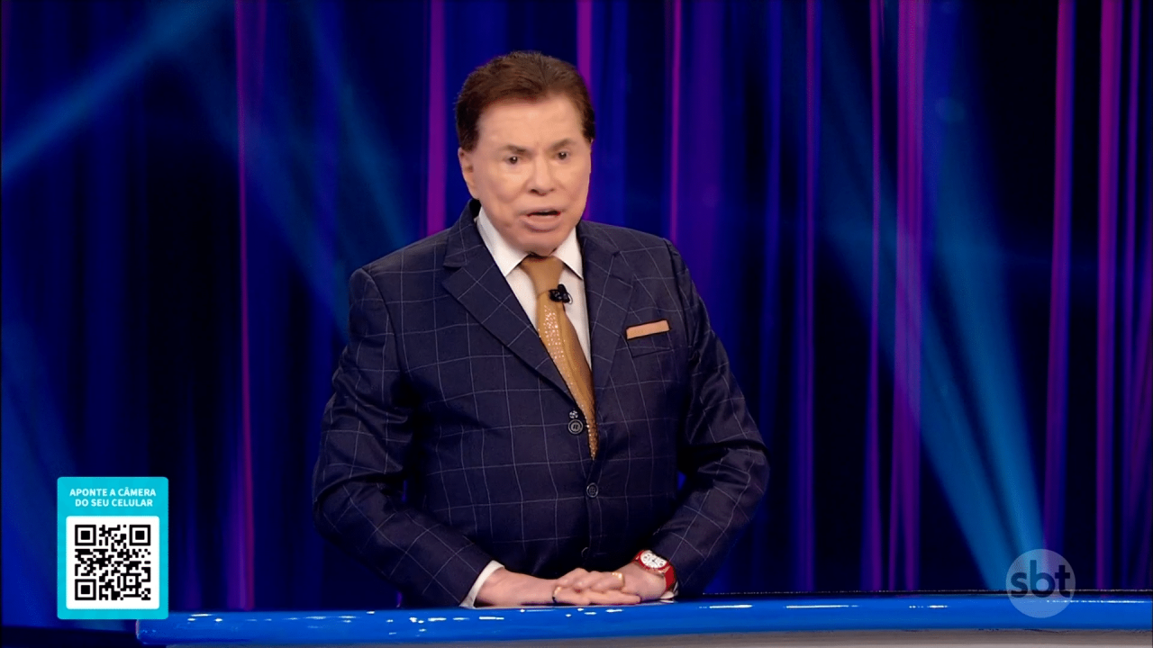 Silvio Santos também reclamou que os gaúchos não assistem ao seu programa (foto: Reprodução/SBT)