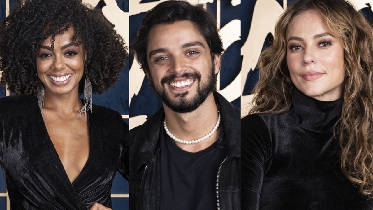 Dandara Mariana, Paolla Oliveira e Rodrigo Simas são os finalistas da Super Dança dos Famosos (foto: Globo/Maurício Fidalgo)