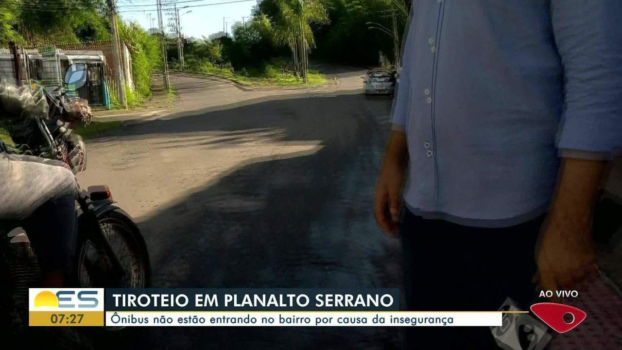 Equipe da TV Gazeta, afiliada da Globo no ES, é ameaçada por bandidos (foto: Reprodução/TV Gazeta)