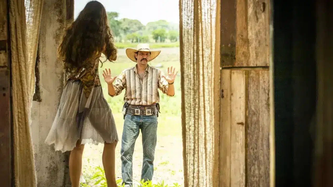 Tibério é ameaçado por Juma em Pantanal