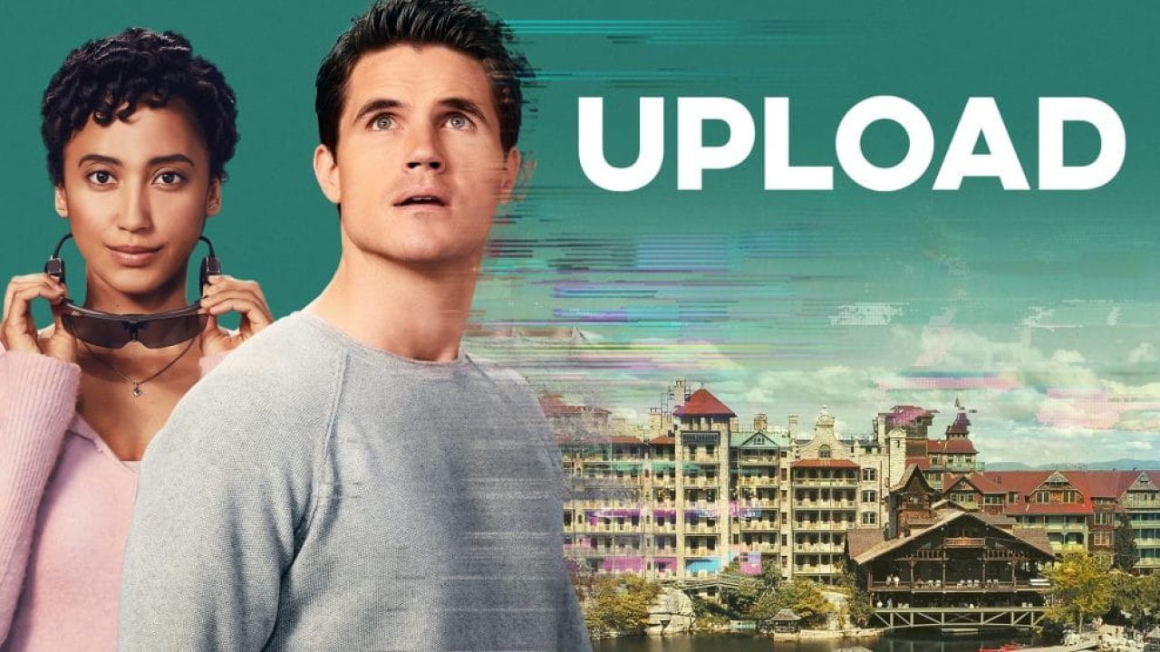 Upload é estrelado por Robbie Amell, de The Flash. (Foto: Divulgação/Prime Video)