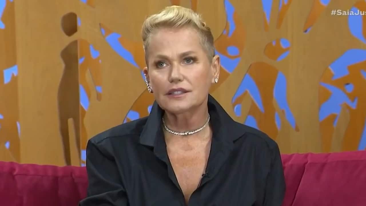 Imagem com foto da apresentadora Xuxa Meneghel