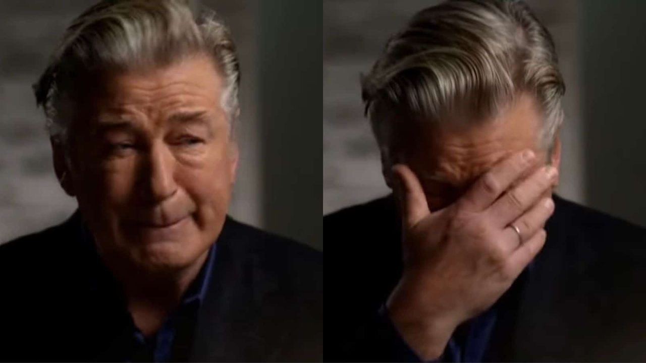 Foto de Alec Baldwin em entrevista da ABC News