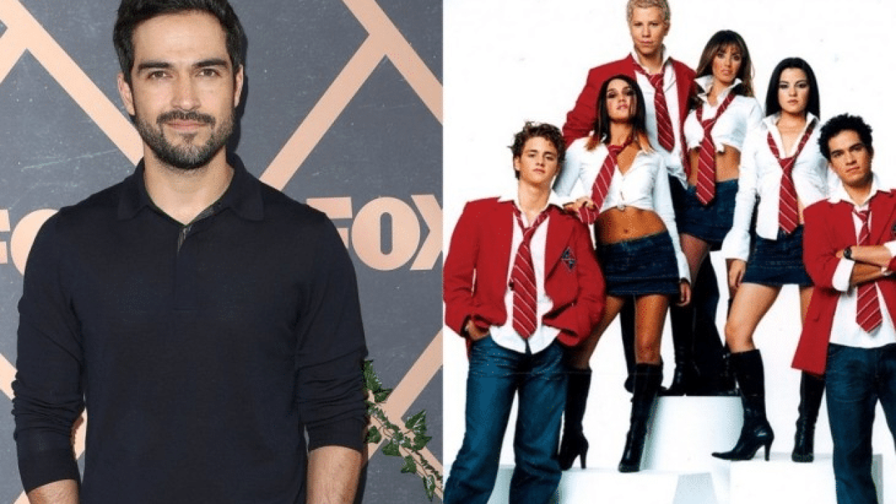 Foto de Alfonso Herrera e Grupo RBD