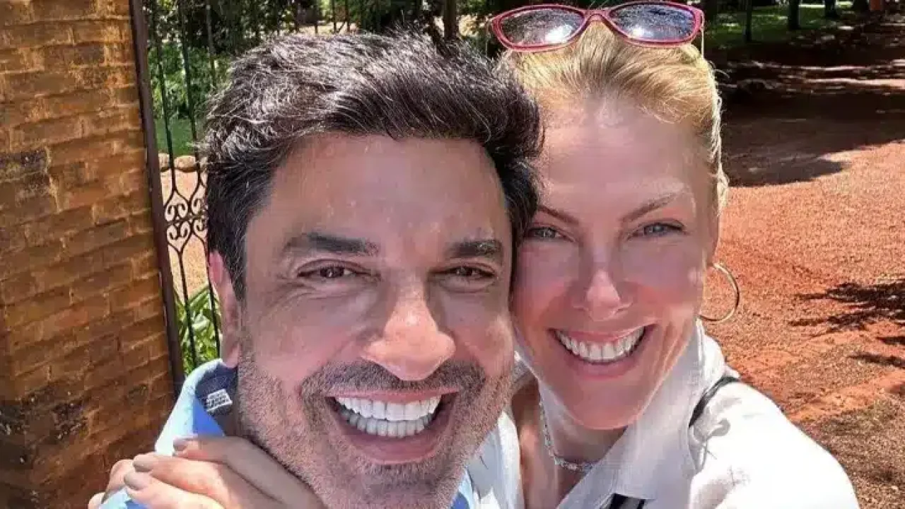 Foto de Edu Guedes e Ana Hickmann