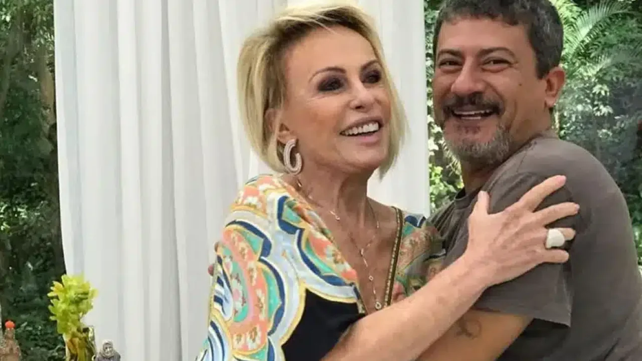 Foto de Ana Maria Braga e Tom Veiga