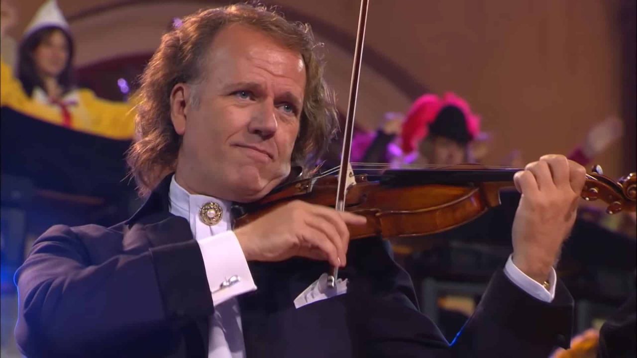 Foto de André Rieu, nova aposta de Silvio Santos para o SBT