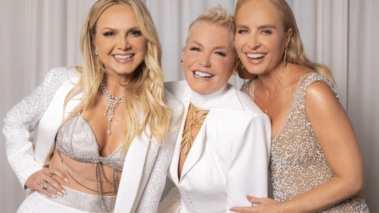 Foto de Eliana, Xuxa e Angélica