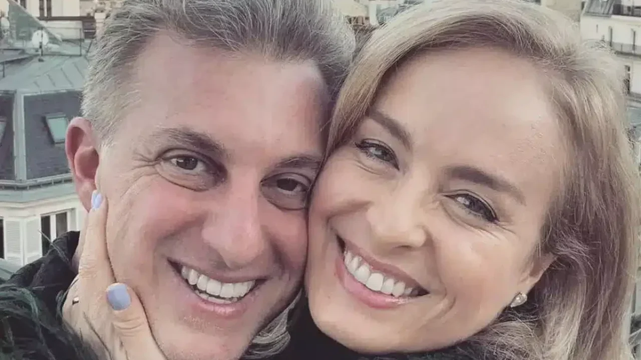 Foto de Angélica e Luciano Huck