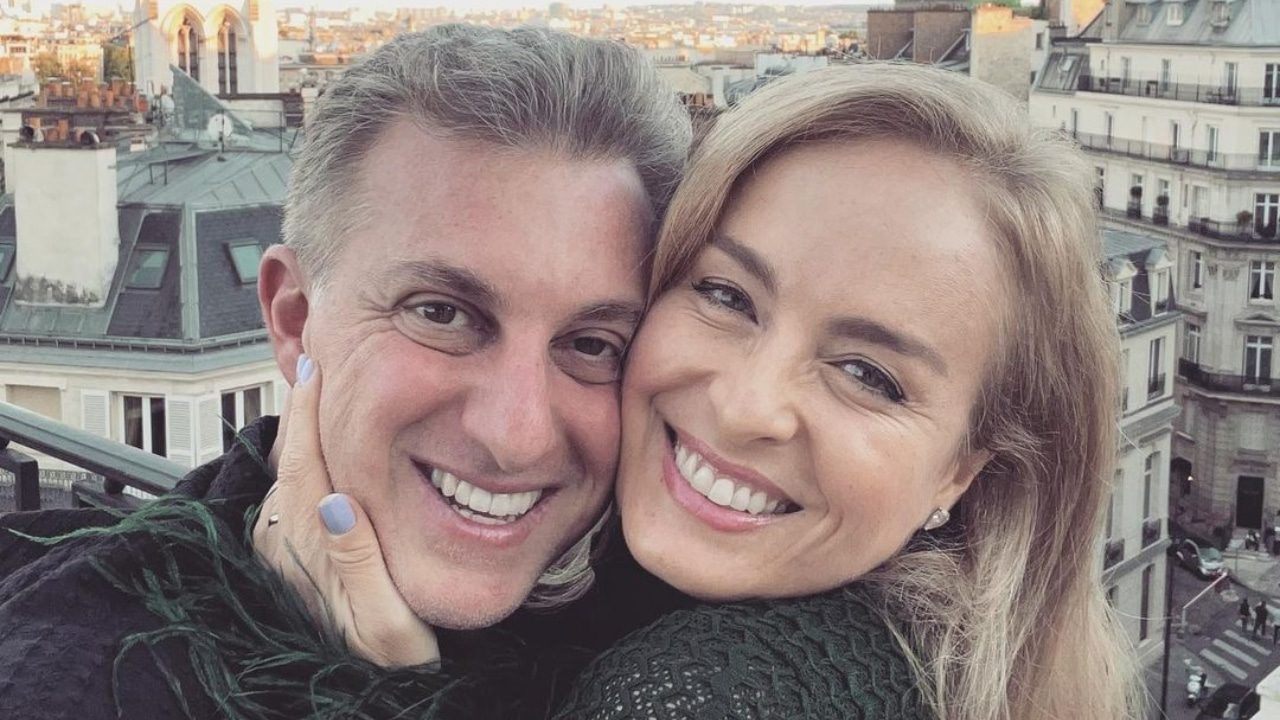 Foto de Angélica e Luciano Huck