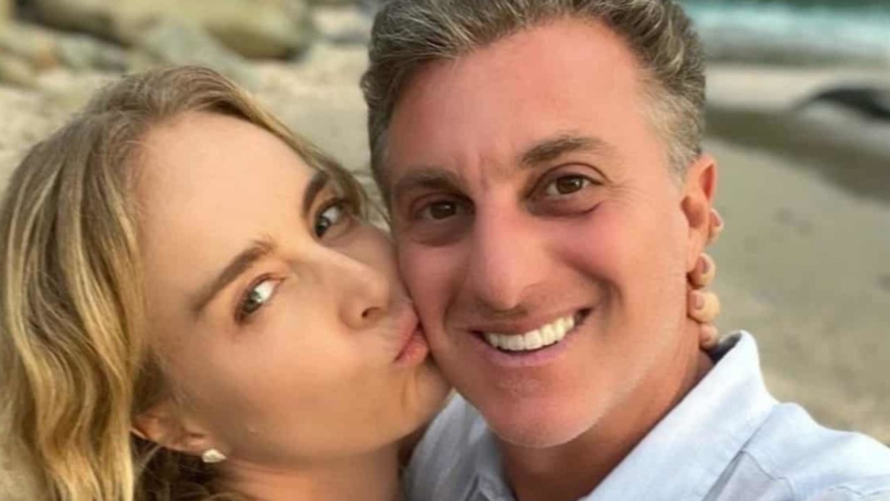 Foto de Angélica e Luciano Huck