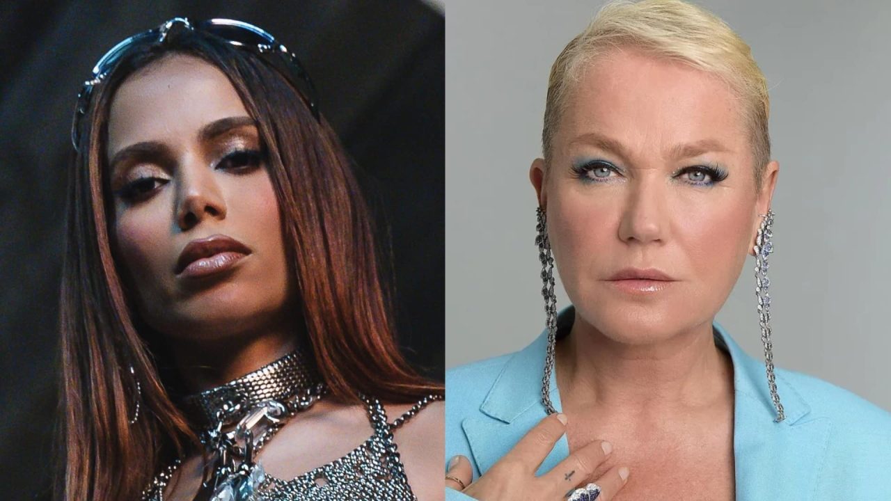 Foto de Anitta e Xuxa