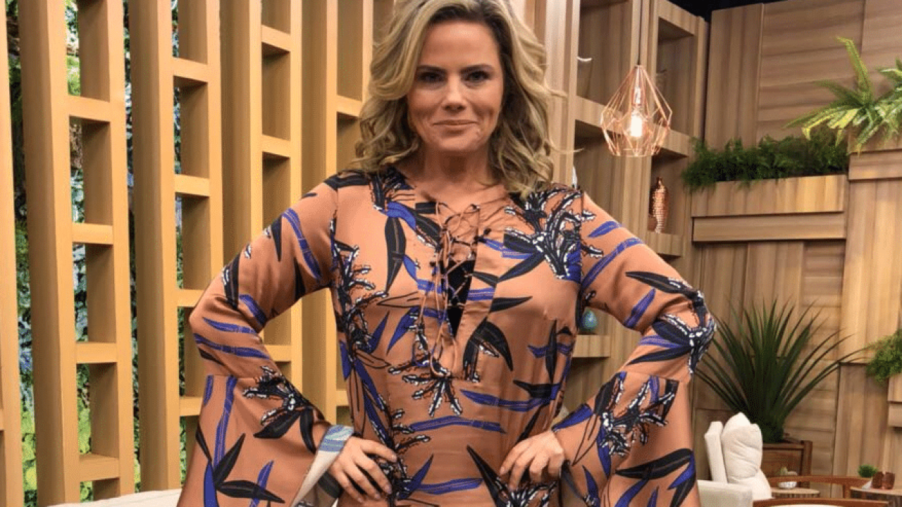 Foto de Maria Cândida, contratada da Globo