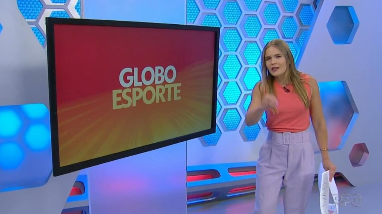 Foto de Raphaela Potter, apresentadora do Globo Esporte