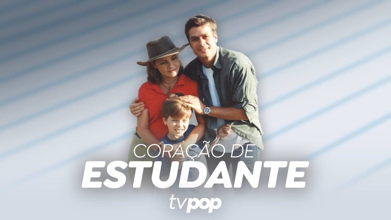 Imagem com arte da novela Coração de Estudante