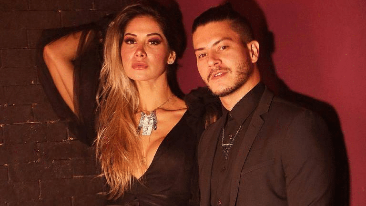 Foto de Maíra Cardi e Arthur Aguiar