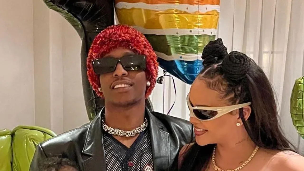 Foto de Rihanna e A$AP Rocky