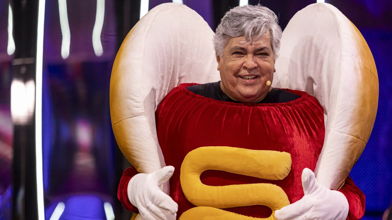 Documentário resgatará a história de Sidney Magal, o Dogão do The Masked Singer (foto: Divulgação/Globo)