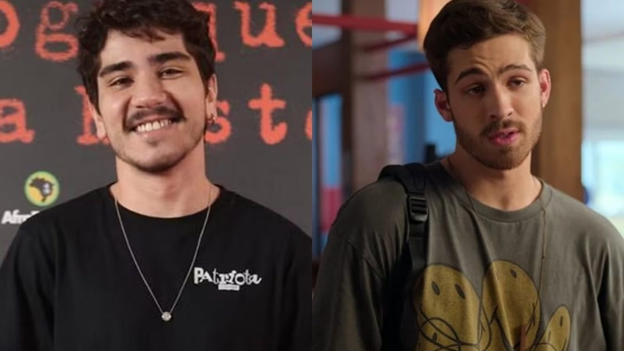 Montagem com João Fernandes e João Guilherme, que disputaram papel em novela do SBT