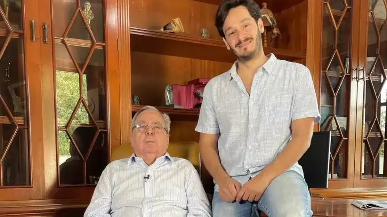 Foto de Benedito Ruy Barbosa e Bruno Luperi