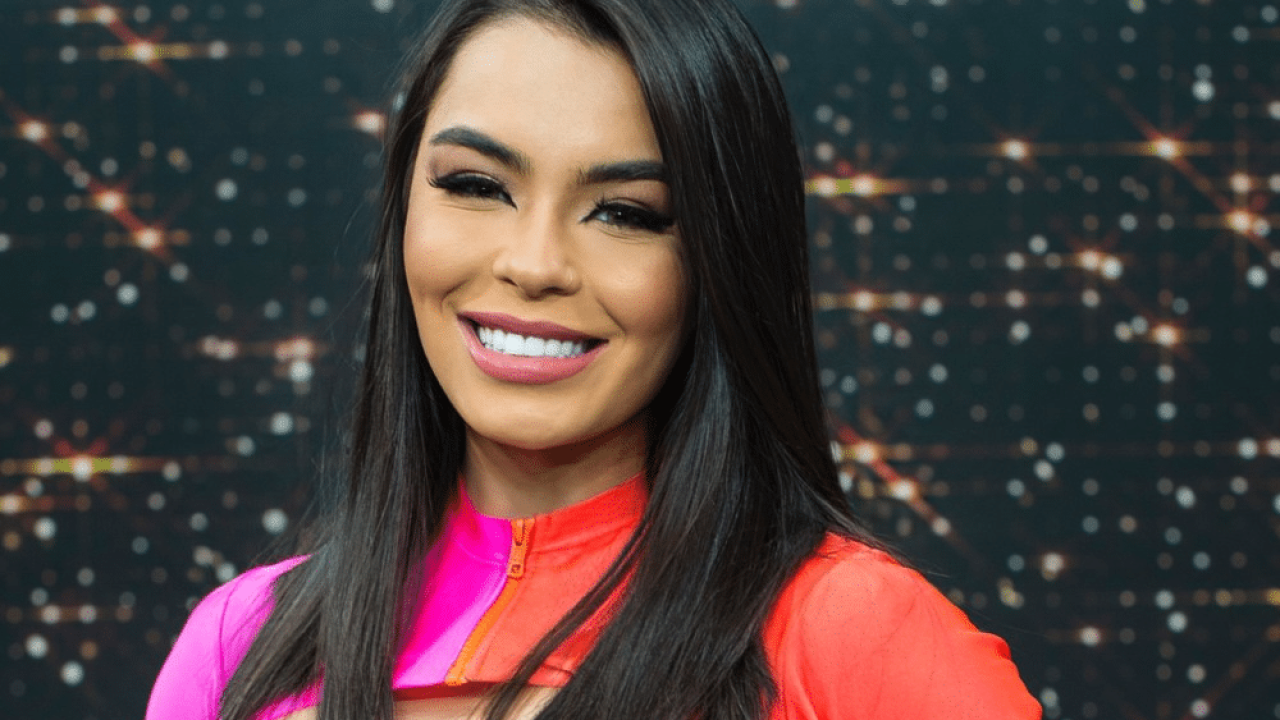 Foto de ex-bailarina do Faustão