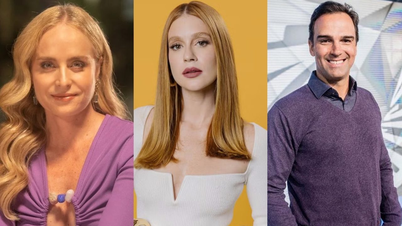 Montagem com Angélica, Marina Ruy Barbosa e Tadeu Schmidt