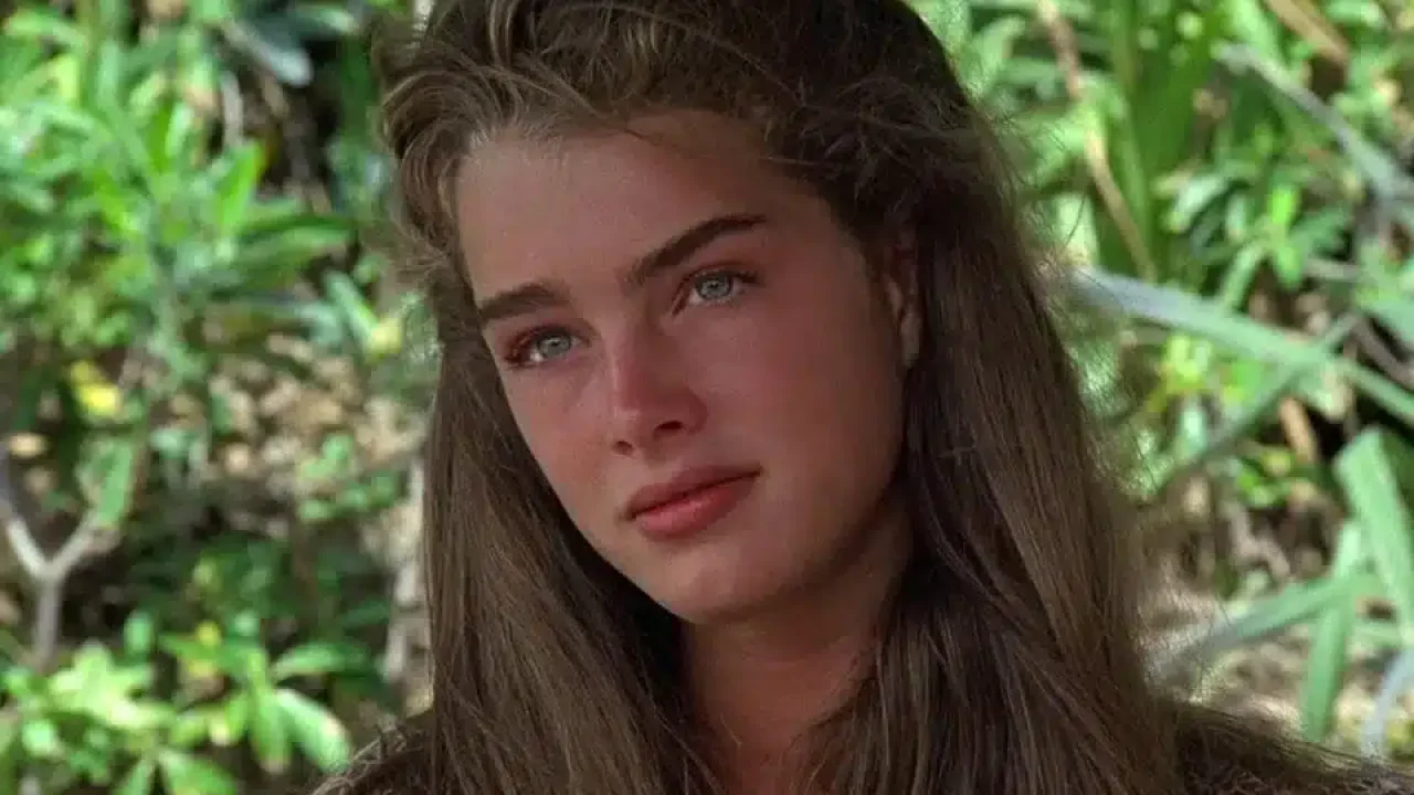 foto de Brooke Shields em A Lagoa Azul, clássico da Sessão da Tarde