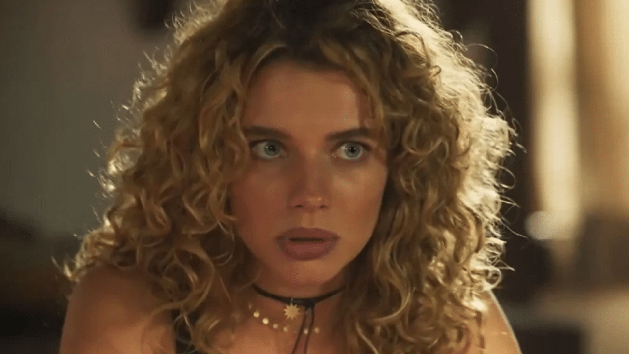 Foto da atriz Bruna Linzmeyer como a Madeleine da novela Pantanal