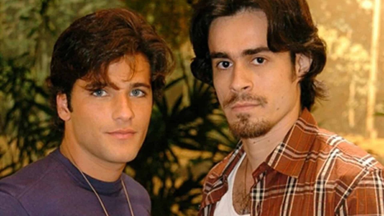 Foto de Bruno Gagliasso e Erom Cordeiro para a novela América