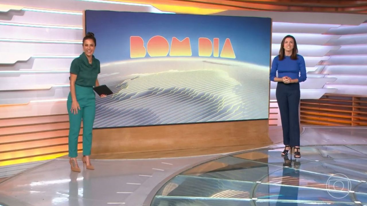 Foto de apresentadoras da Globo que causaram climão no Bom Dia Brasil