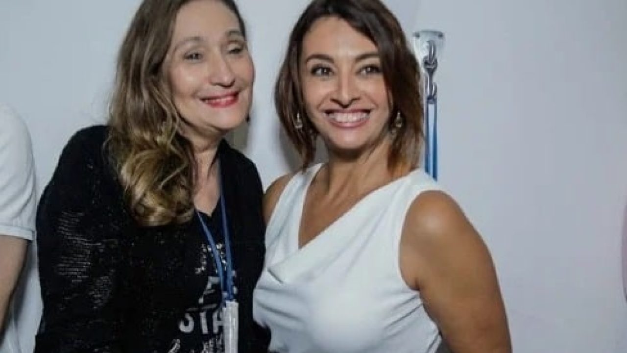 Foto de Catia Fonseca e Sonia Abrão