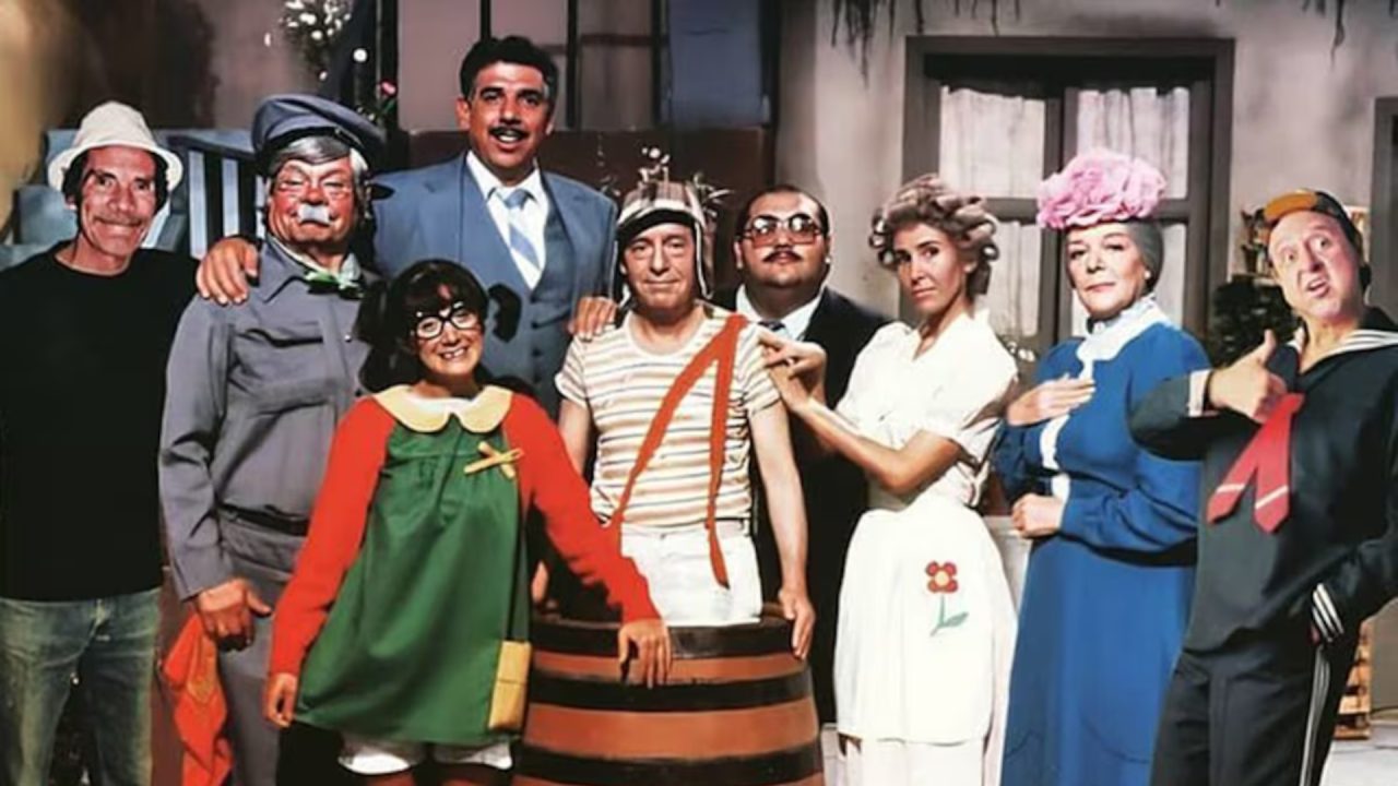 Foto do elenco de Chaves