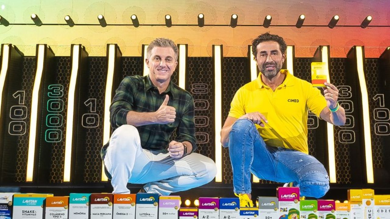 Foto de Luciano Huck e Cimed