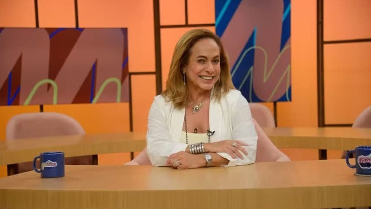 Foto de Cissa Guimarães na TV Brasil