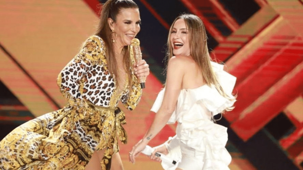 Foto de Claudia Leitte e Ivete Sangalo