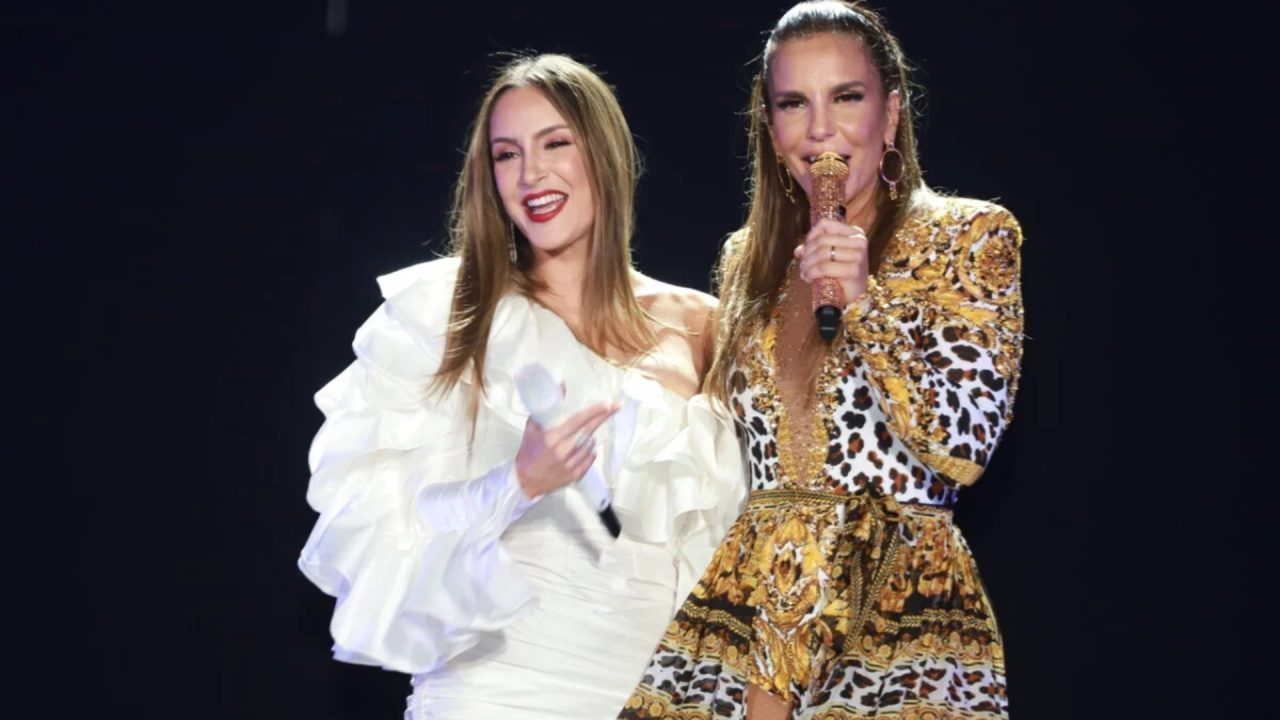 Foto de Claudia Leitte e Ivete Sangalo